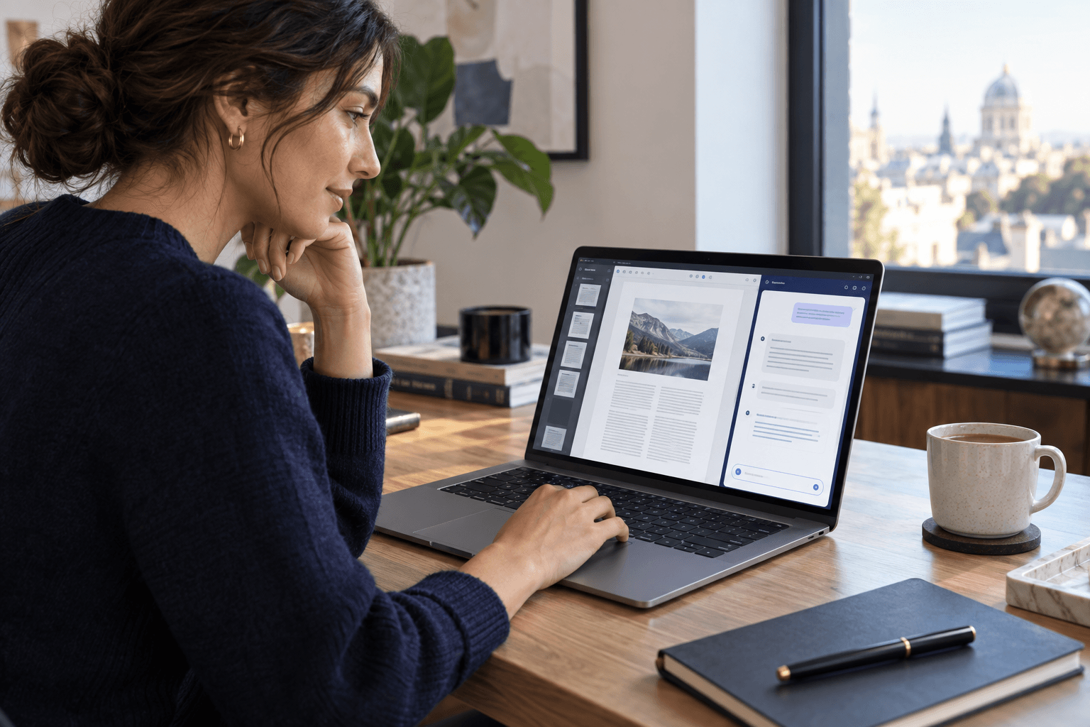 Process PDFs on MacBook with browser tools and AI